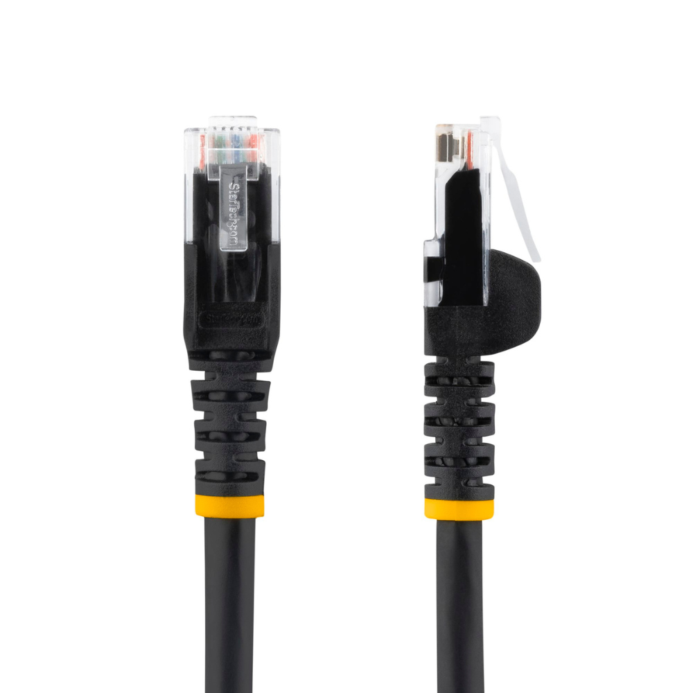 Cable Ethernet Cat6 3m LSZH UTP RJ45 POE 100W 10GbE Sin Enganches Negro StarTech.com Mod. N6LPATCH3MBK