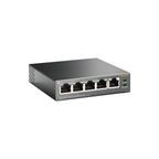 Switch Escritorio No Administrable 5 Puertos 10/100/1000Mbps + 4 PoE 65W