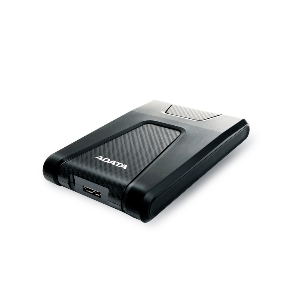 Disco duro externo Adata 2TB, 2.5", USB 3.0, AHD650, negro.