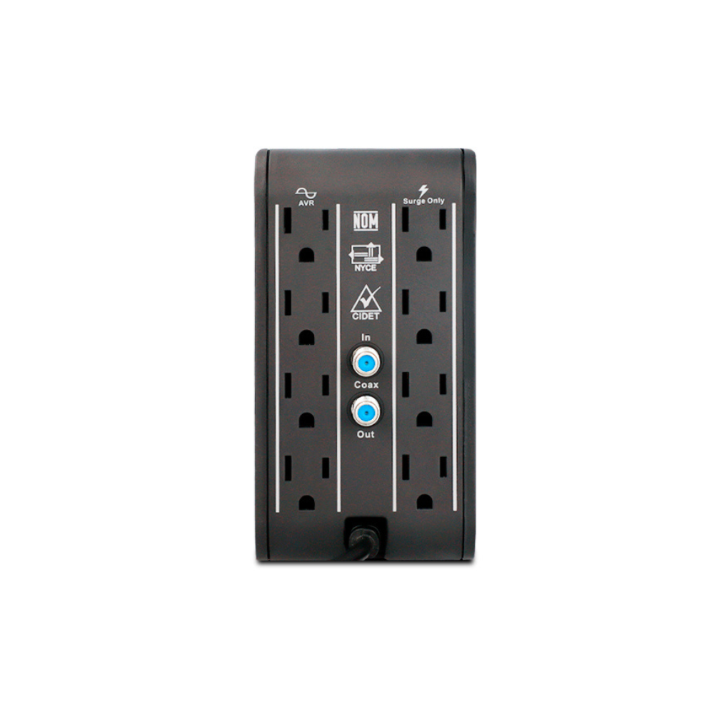 Regulador CDP R2CU-AVR1008 1000VA 500W 8 Salidas