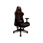 Silla Gaming Vorago Start The Game Tela Reclinable 2D - Negro/Rojo (CGC500-RD)
