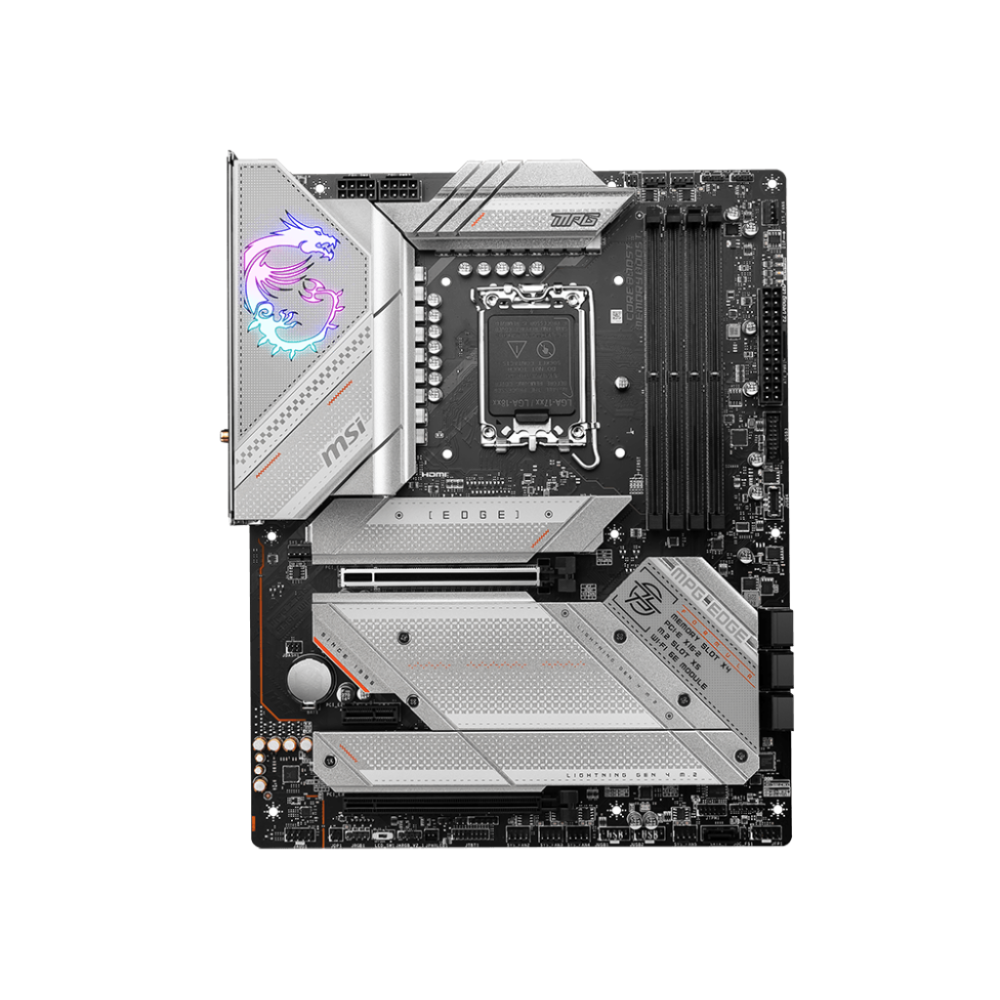 Tarjeta madre MSI MPG Z790 EDGE WIFI socket 1700 12/13/14a Gen 4xDDR5 HDMI DP ATX