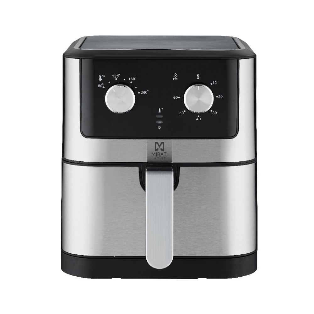 Freidora de Aire Mirati Capacidad 6 Litros 1500W Temperatura de 60°C a 200°C