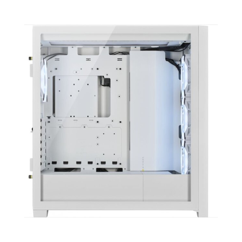 Gabinete Corsair iCUE 5000X RGB SE, Vidrio Templado, Blanco CC-9011233-WW