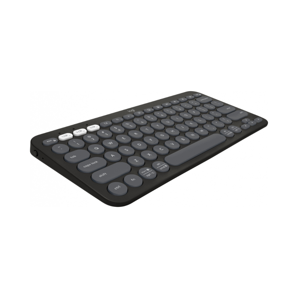 Teclado Logitech Pebble Keys 2 K380S Bluetooth Multidispositivo Graphite (920-011783)