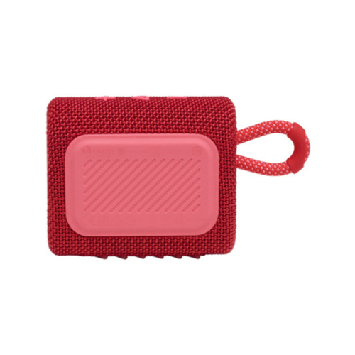 Altavoz Bluetooth Portatil Jbl Go 3 Con Bateria De 5 Horas Y Resistente Al Agua Camuflaje Color Rojo