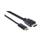 Cable USB Manhattan Tipo C Macho a HDMI Macho 2.0M 4K (151764)