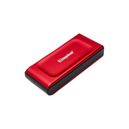 Unidad de Estado Solido Externo Kingston SXS1000R de 2TB, Portable Rojo, USB 3.2 Gen 2, 1050Mb/seg.