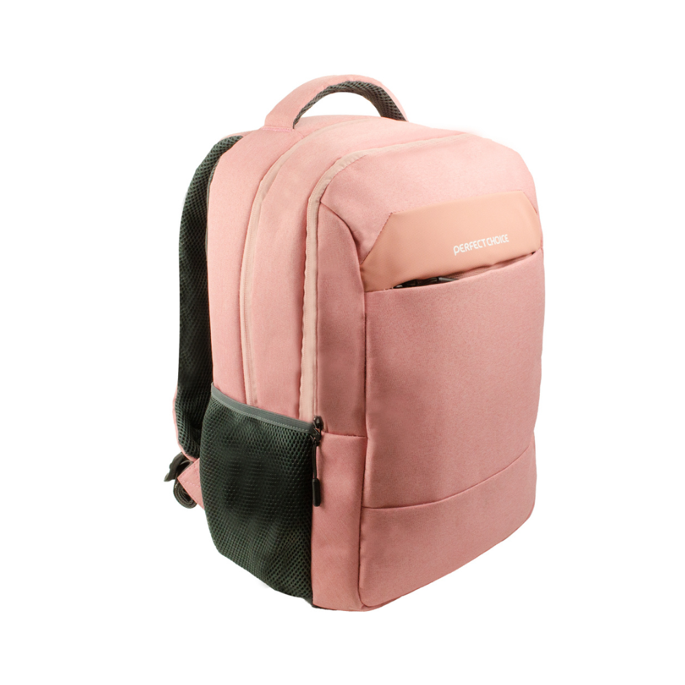Mochila Perfect Choice para Laptop 15.6" Fearless - Rosa
