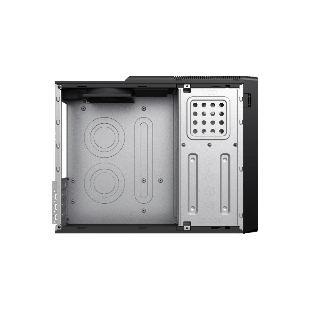 Gabinete Acteck Slim Bern TD-510 Micro ATX 500W 24 Pin Negro — Modelo GAPC-301