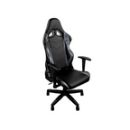 Silla Gaming Yeyian Gerd 2D - Negro/Oxford, Tacto Piel, Soporta 150 kg (YSG-71311)