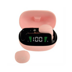 Audífonos Inalámbricos Perfect Choice TWS Mini Tiny Beats Indicador de Carga Rosa