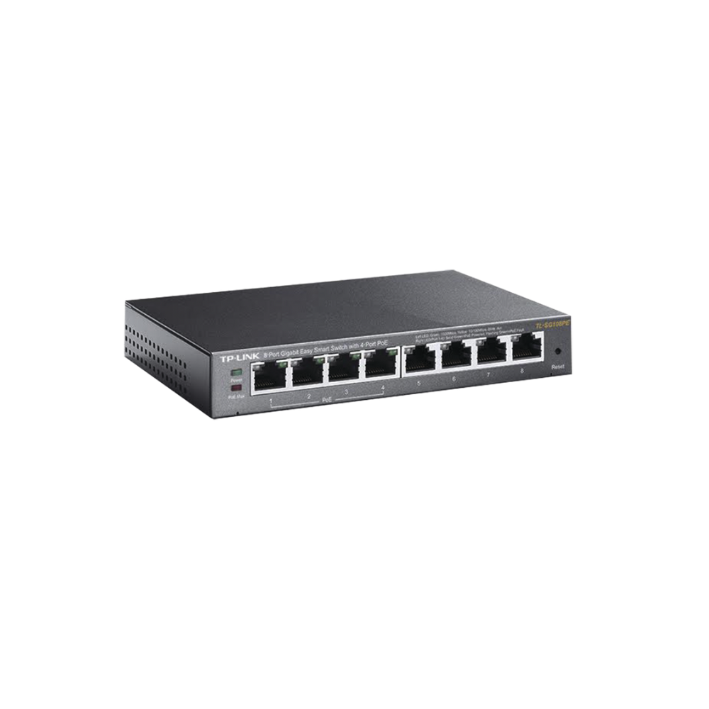 Easy Smart Switch PoE JetStream 8 Puertos 10/100/1000Mbps, 55W