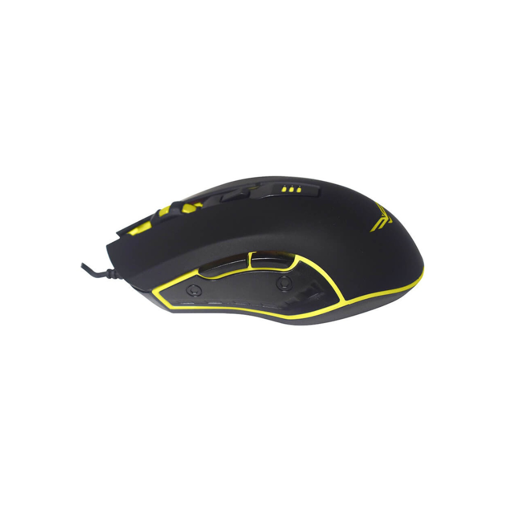 Mouse gamer Naceb alambrico hosus rainbow RGB 3200 DPI 4 botones
