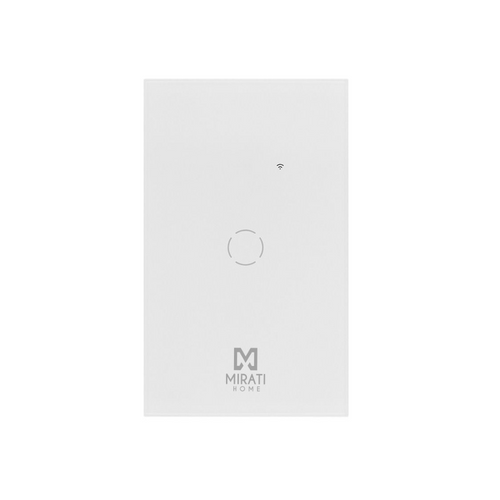 Apagador Inteligente Mirati WiFi 2.4GHz Compatible con Alexa y Google