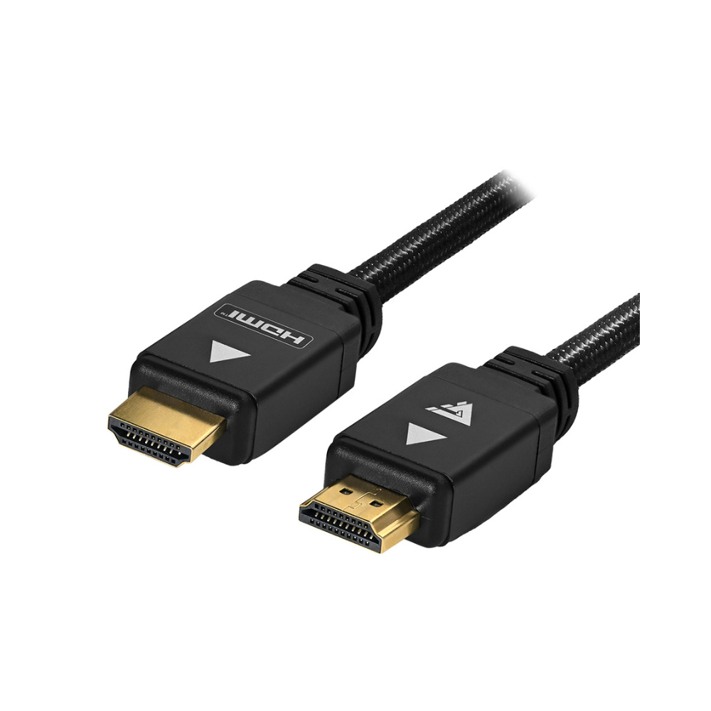 Cable Game Factor HDMI Macho a HDMI Macho 8K 2M Chapa de Oro 24K (HTH400)