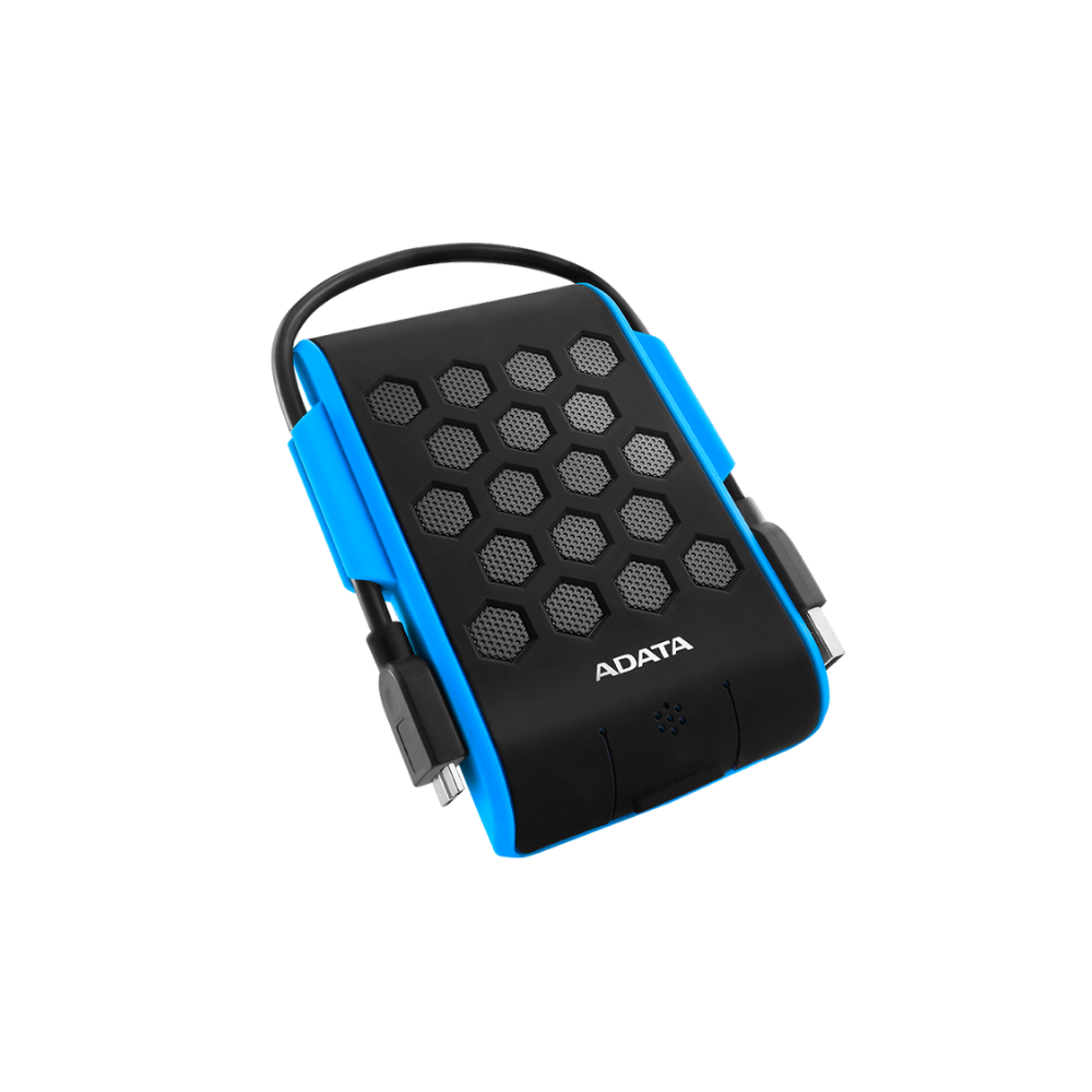 Disco duro externo Adata 1TB, 2.5", USB 3.0, HD720, contra agua y golpes, azul.
