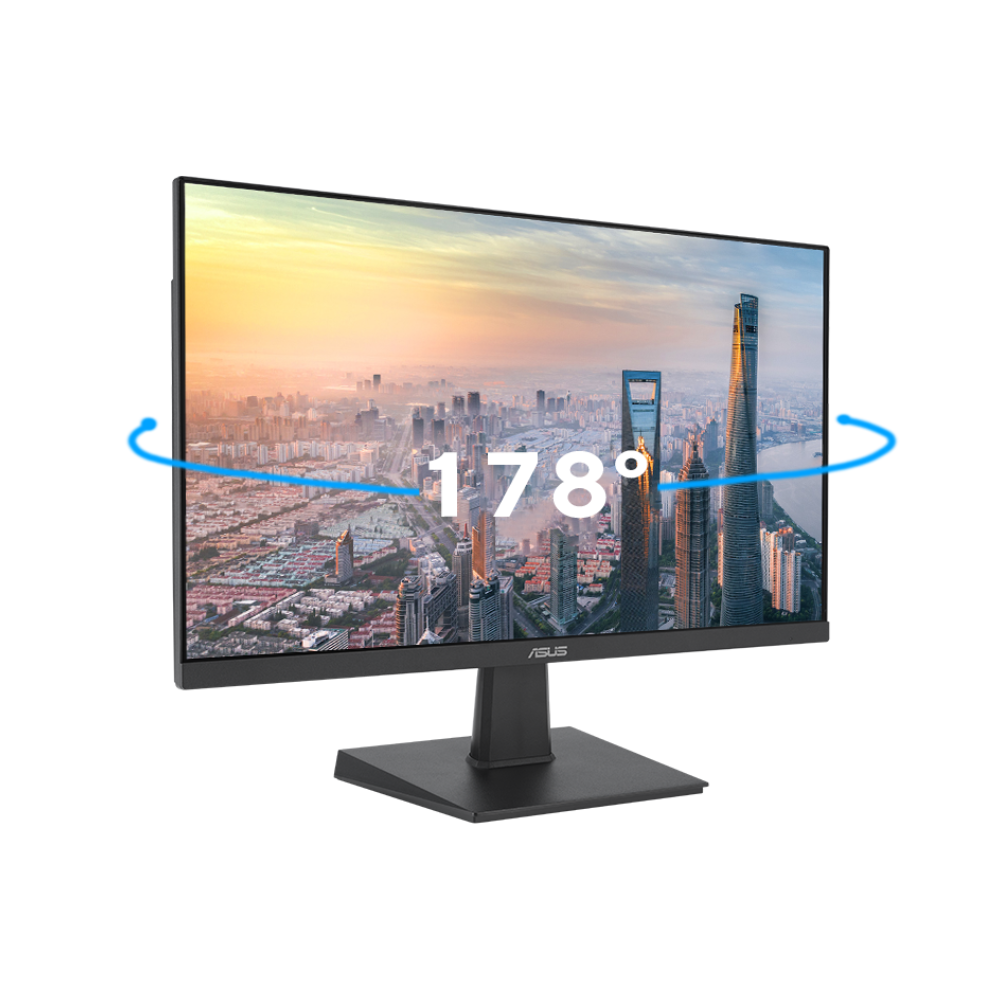 Monitor Led Asus 23.8" (VA24EHF) Eye Care 1920x1080 100Hz IPS HDMI Adaptative Sync Negro