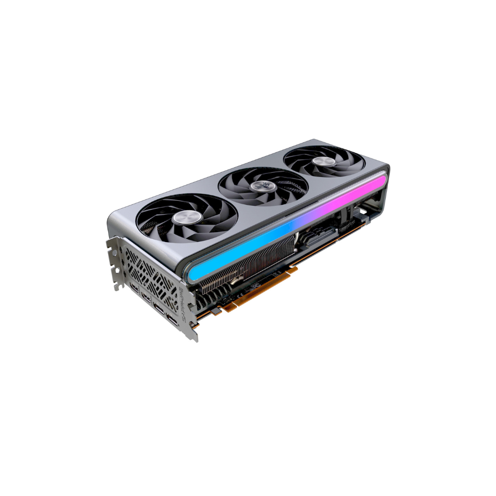 Tarjeta de Video Sapphire 24GB AMD Radeon RX 7900 Nitro+ XTX Vapor-X 3X Fan GDDR6 FSR HDMI/DP