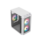 Gabinete Acteck Mini Torre Doom GI730, 600W, USB 3.0 y 2.0, 3 Ventiladores, Blanco (AC-939232)