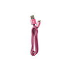 Cable Vorago Dual Micro USB/Lightning Rosa 1M Bolsa (CAB-209)