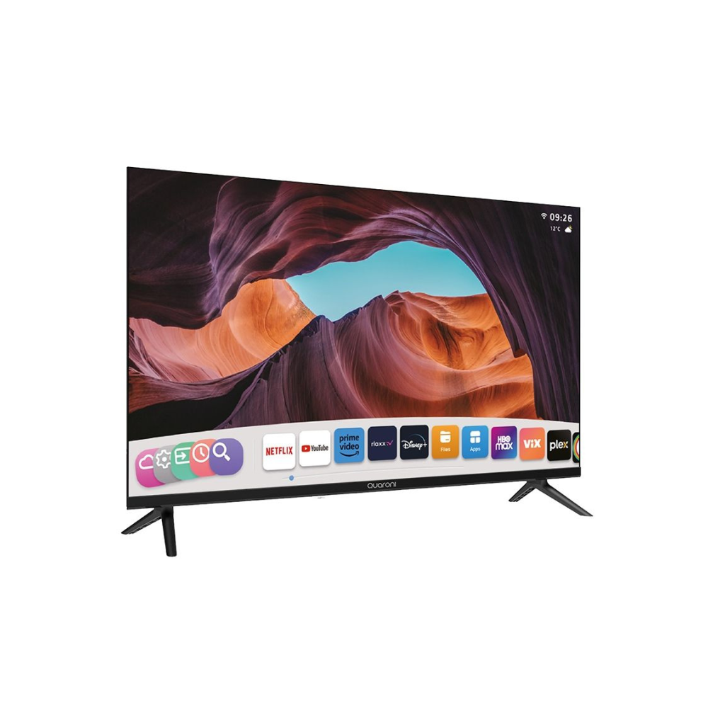 Televisión Smart Quaroni Whale HD, 32", HDMI, USB, RCA, Óptico, 60Hz