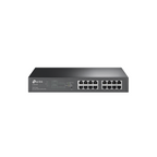 Switch Easy Smart PoE+ 16 Puertos 10/100/1000Mbps, 8 PoE+, PoE 150W