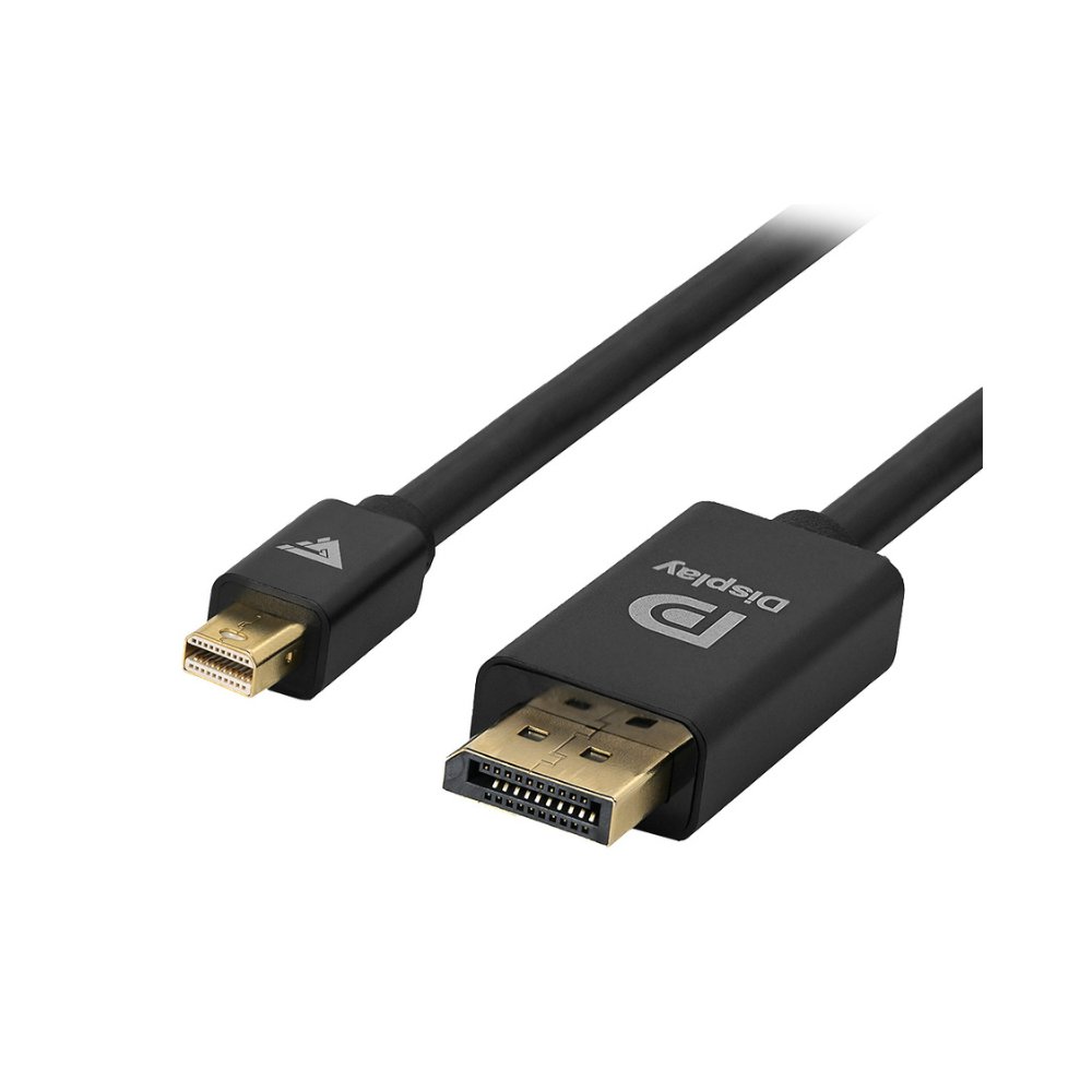 Cable Game Factor Mini DisplayPort a DisplayPort 4K 2M Chapa de Oro 24K (MDTD400)