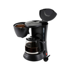 Cafetera Koblenz CKM-204N, 4 tazas, filtro lavable, anti-goteo, 600W, color negro