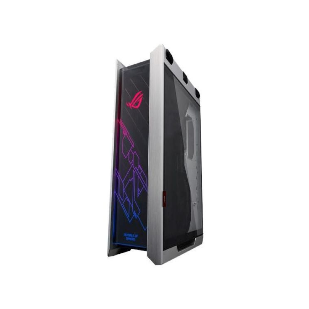 Gabinete ASUS GX601 ROG Strix Helios Blanco E-ATX/ATX con RGB y Aura Sync