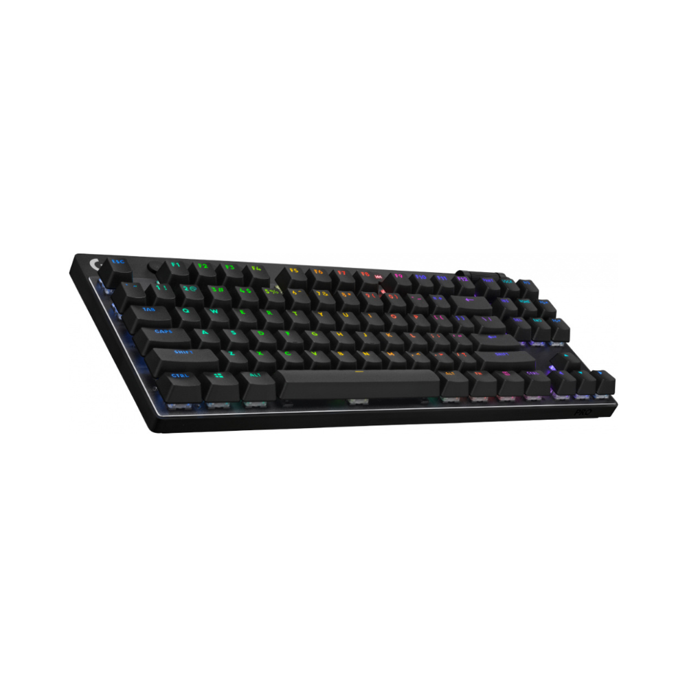 Teclado Logitech Pro X TKL Lightspeed Bluetooth USB RGB Negro (920-012127)