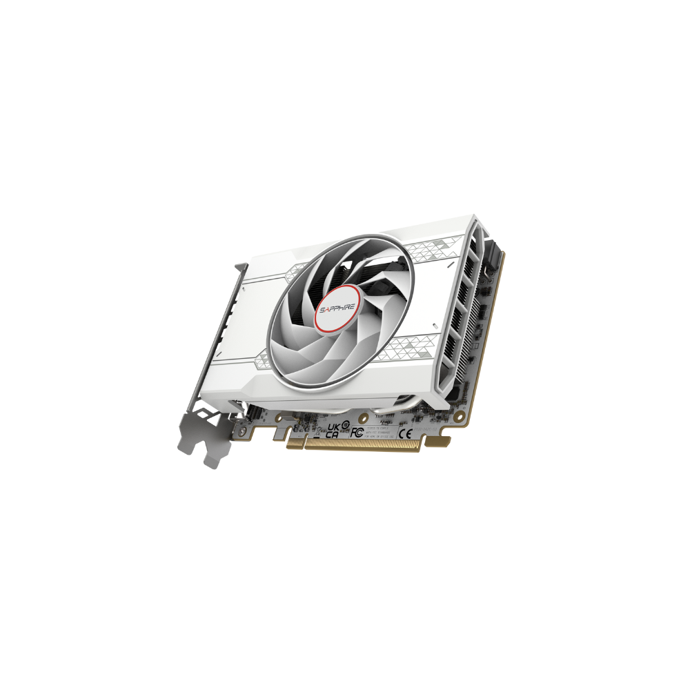 Tarjeta de Video Sapphire 8GB AMD Radeon RX 6500 XT 1X Fan GDDR6 FSR HDMI/DP