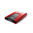 Disco duro externo Adata 2TB, 2.5", USB 3.0, AHD650, color rojo.