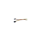 Cable de Corriente SATA en Y /4 a 2X15 Pines Manhattan 15cm (349369)