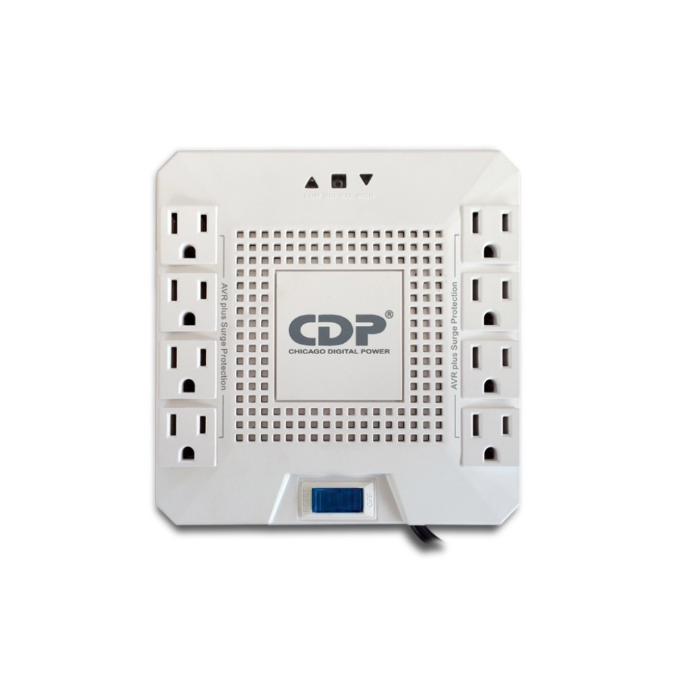 Regulador CDP R-AVR1808 1800VA 1000W 8 Salidas