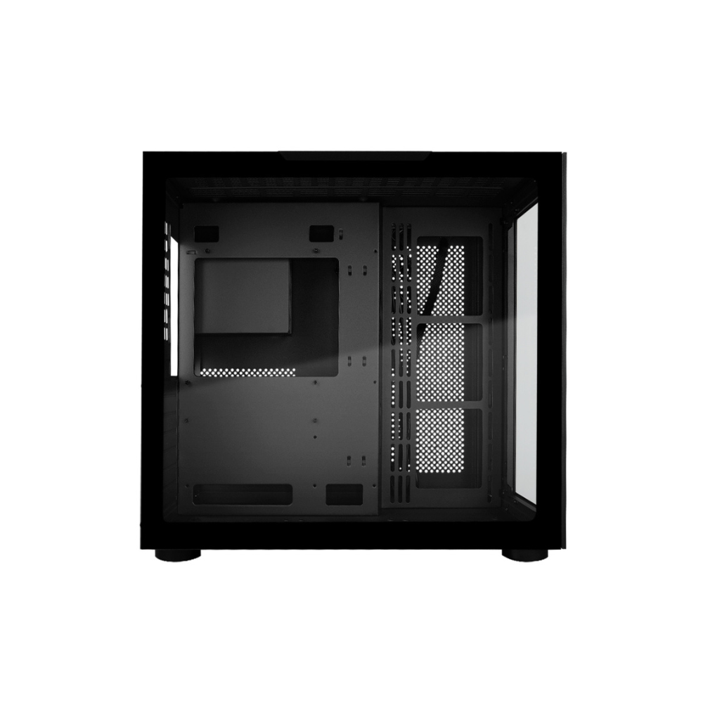 Gabinete Game Factor ATX Fishtank, Doble Cristal, USB 3.0, sin Fuente, Negro CSG700-BK