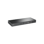 Switch JetStream 16 Puertos 10/100/1000Mbps, PoE af/at, 2 Puertos SFP, PoE 192W
