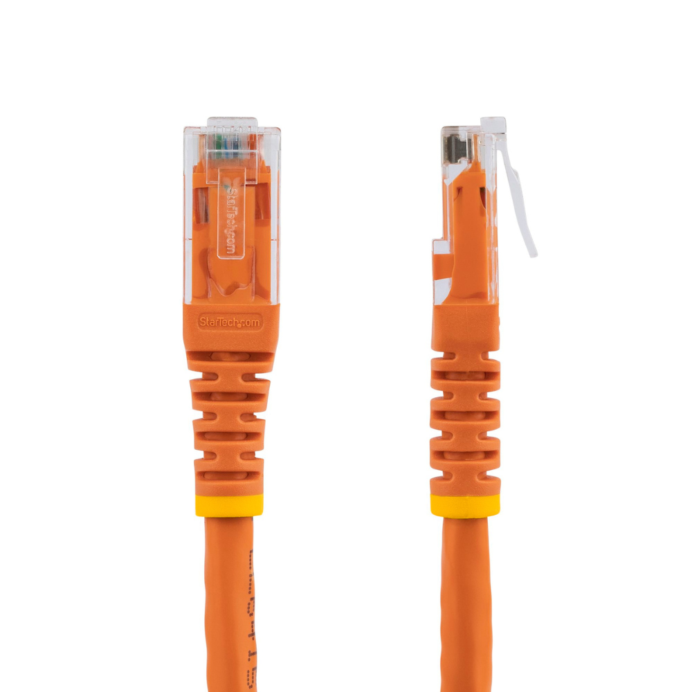Cable Red 4.5m Cat6 UTP RJ45 Gigabit Ethernet ETL Naranja StarTech.com Mod. C6PATCH15OR