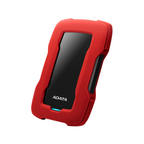Disco duro externo Adata 2TB, 2.5", USB 3.1, AHD330, contra golpes, rojo.
