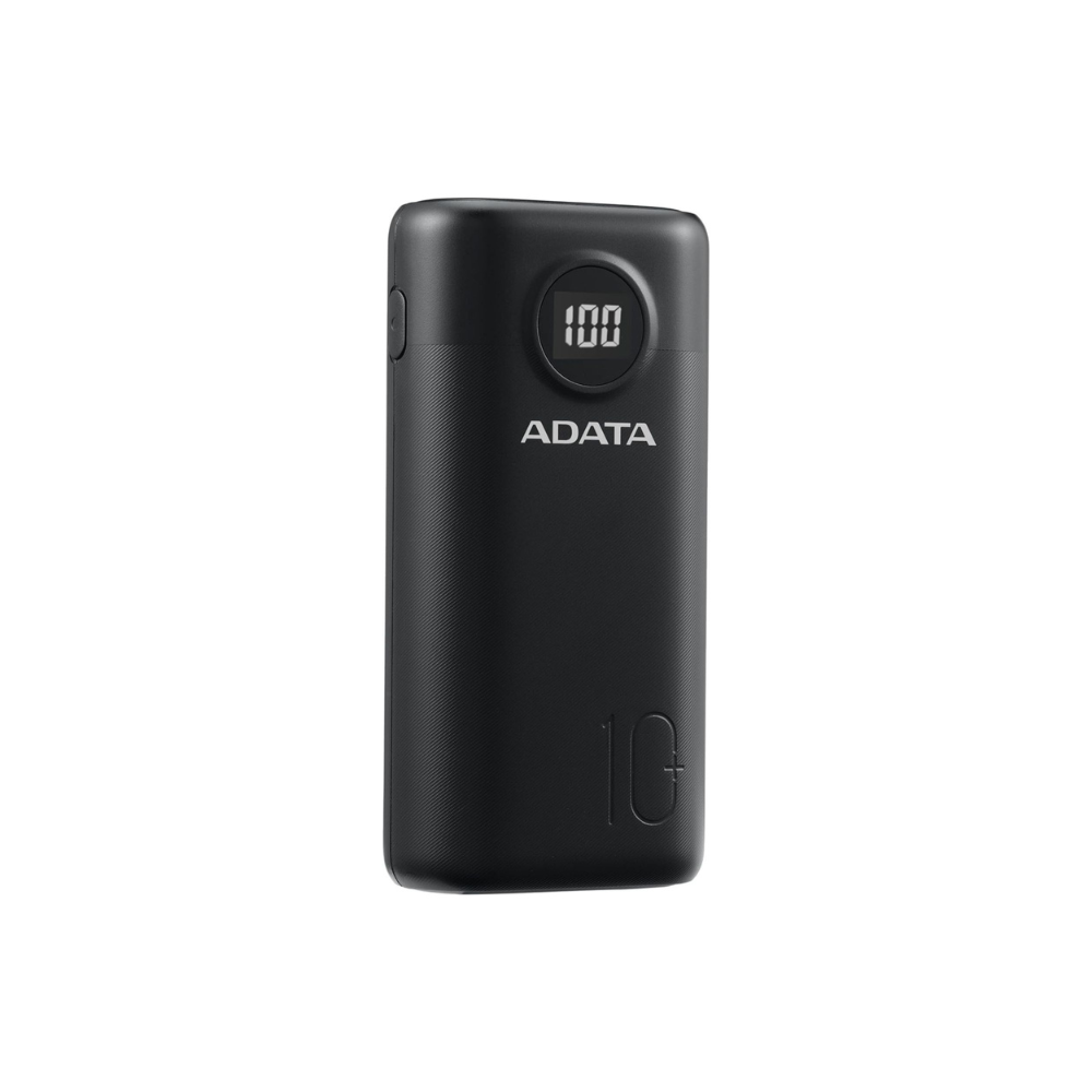 Cargador ADATA Power Bank 10000mAh, Negro, AP10000QCD-DGT-CBK