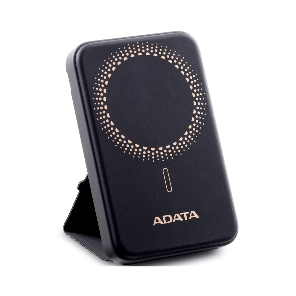 Cargador ADATA Power Bank 5000mAh, Negro, Magnetico (Carga Inalambrica), R050 PR050-11BK