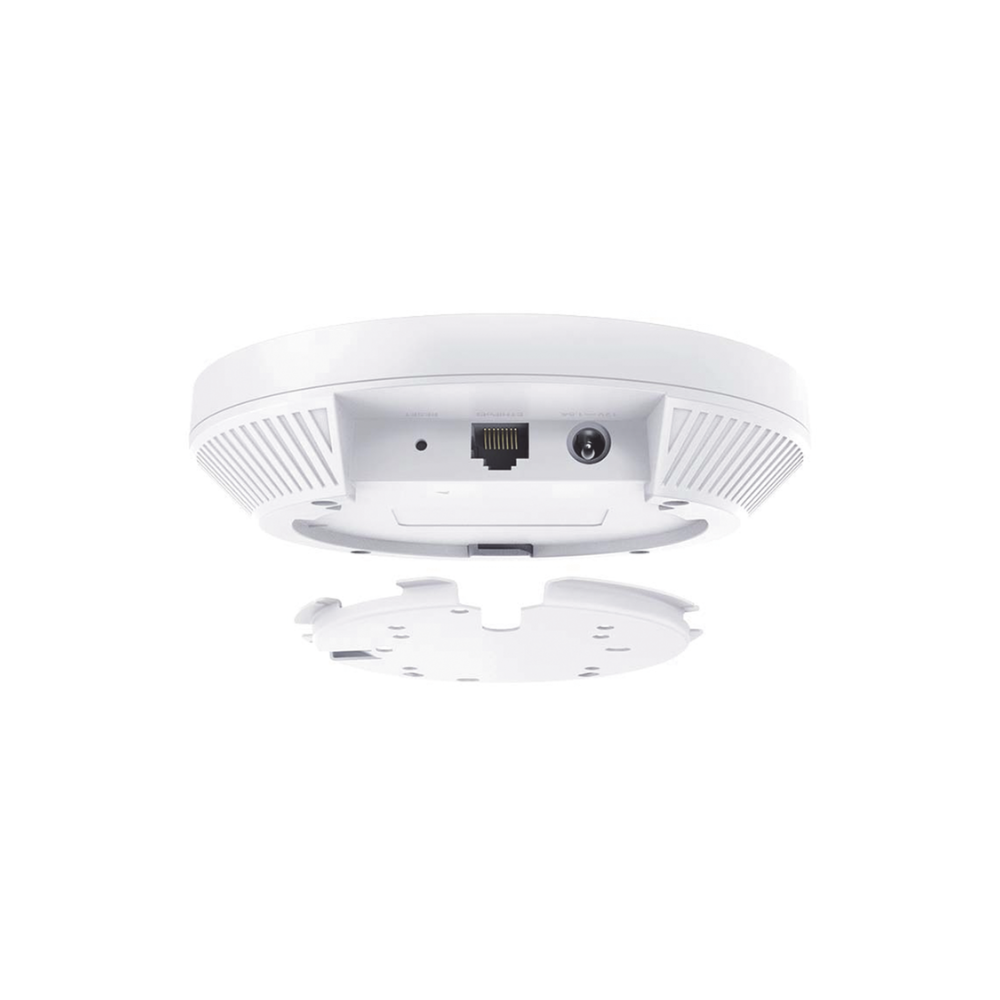 Punto de Acceso Omada Wi-Fi 6 AX1800, MU-MIMO 2x2, Mesh, Alta Densidad de Usuarios, Montaje Techo/Pared, PoE+