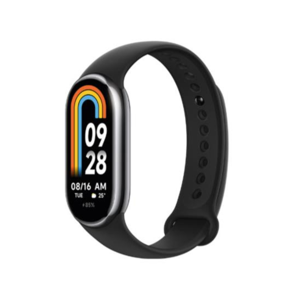 Band 8 Xiaomi Smart, Pantalla AMOLED 1.62", Bluetooth, Resolución 192x490, Resistente al Agua, Color Negro