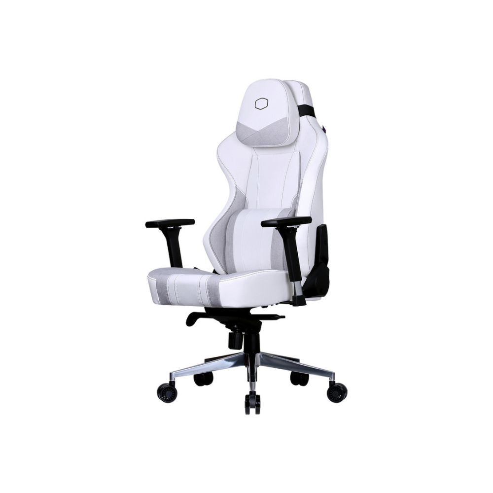 Silla Gaming Cooler Master Caliber X2C - Clase 4, Gris/Blanco (CMI-GCX2C-GW)