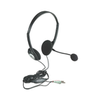 Audifono C/Microfono Manhattan Estandar Plastico