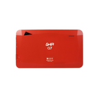 Tablet Ghia A7 WiFi, Quad Core A133, 2GB RAM, 16GB, Doble Cámara, WiFi, Bluetooth, 2100mAh, Android 11, Roja