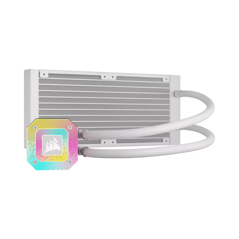 Enfriamiento liquido Corsair ICUE H100i Capellix XT Blanco 240mm 2 x Fan AF RGB Elite