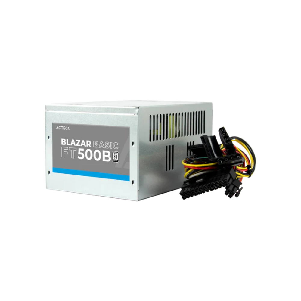 Fuente de Poder Acteck Blazar Basic FT500B ATX 500W Caja x12
