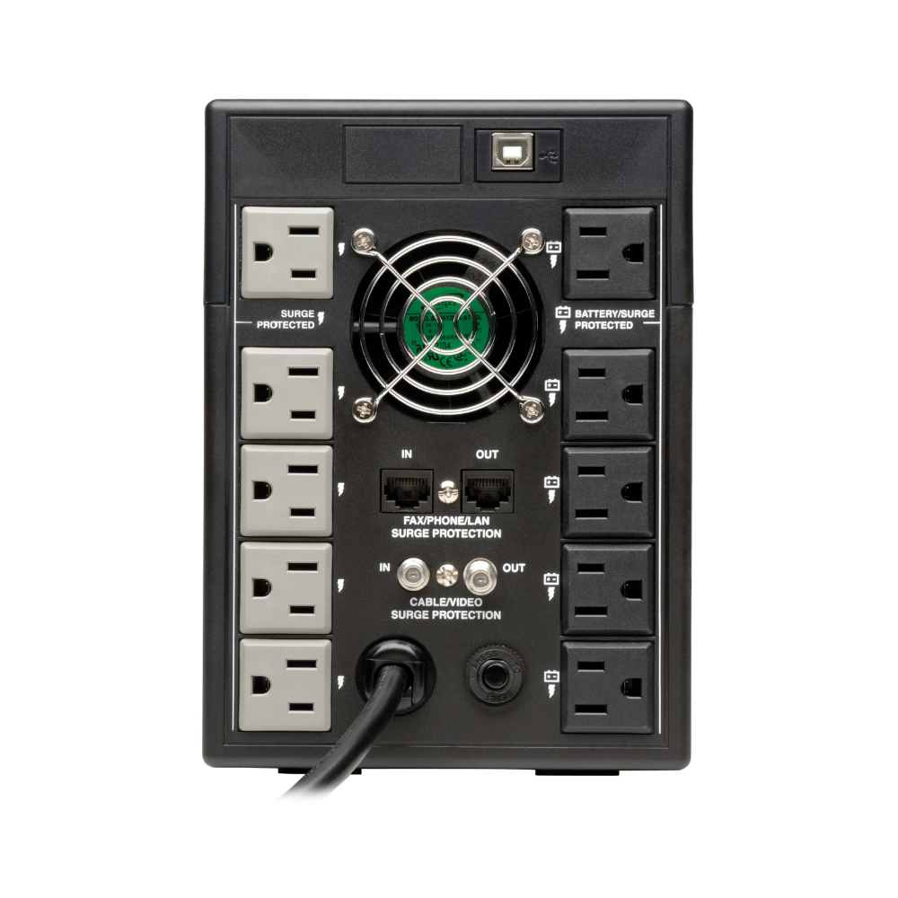 No Break Tripp-Lite Omni1500LCDT 810W 120V 10 Salidas 5-15R (5 TC UPS / 5 Supresores)