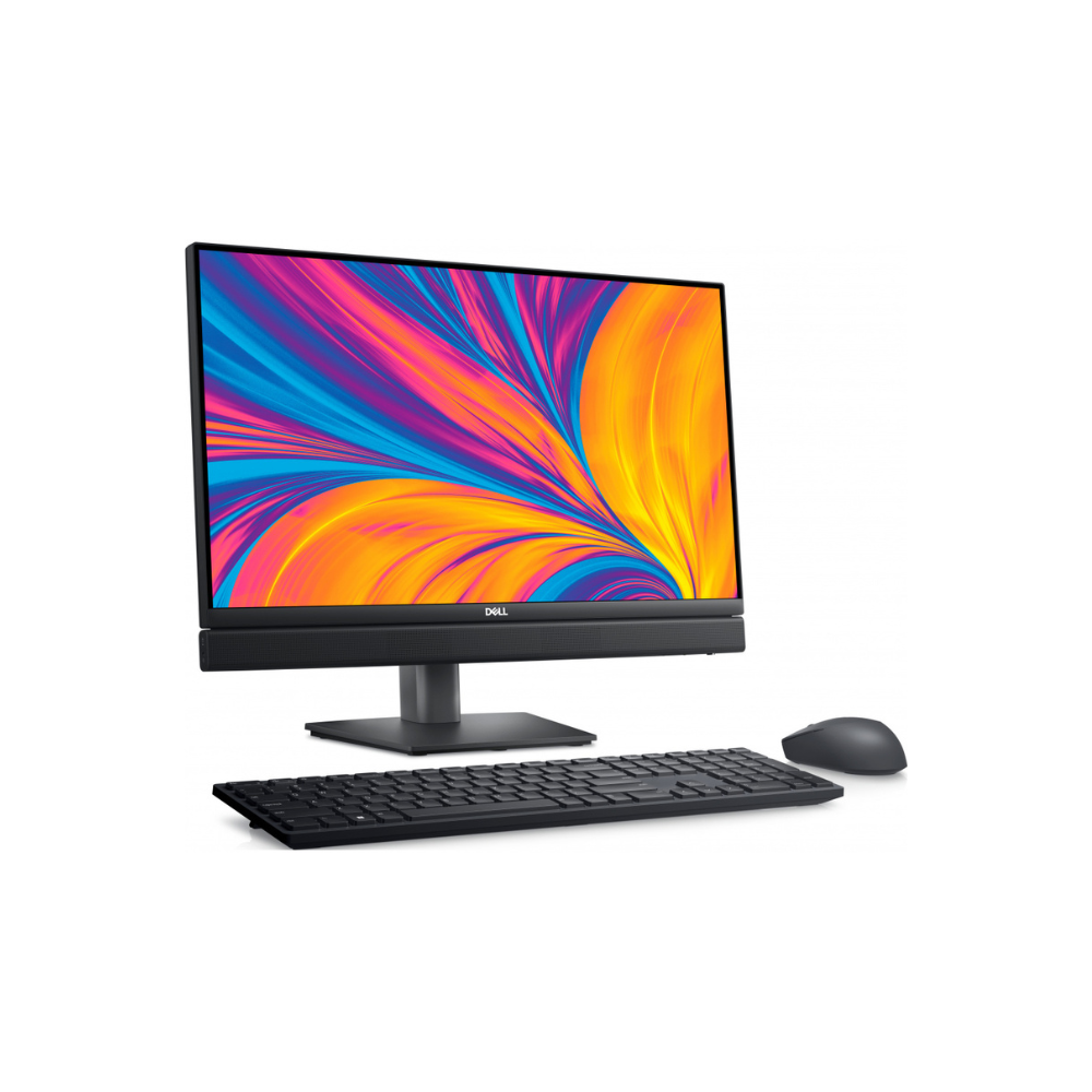 Todo en Uno Dell OptiPlex 7420, i5-14500T, 16GB DDR5, 512GB SSD, DisplayPort, pantalla 23.8", teclado y mouse, Win 11 Pro, 3 años de garantía básica, Negro